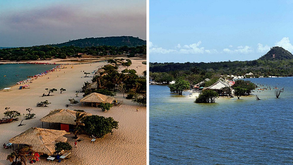Alter do Chão, no Pará, tem apenas duas estações no ano
