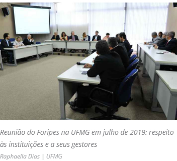 Andifes e Foripes solidarizam-se com reitora e ex-dirigentes da UFMG