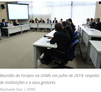 reitora e ex-dirigentes da UFMG