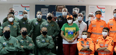 equipe de bombeiros no rio grande do norte que apoiou o estado da bahia