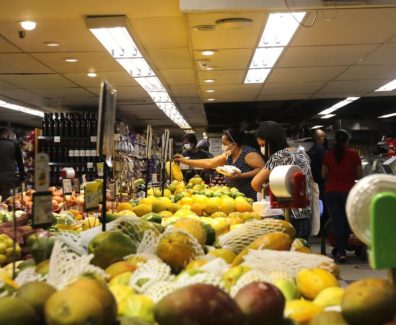 Supermercado na zona sul do Rio de Janeiro.