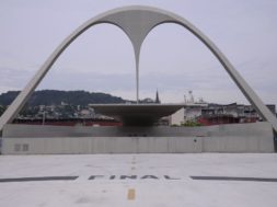 Sambódromo da Marquês de Sapucaí vazio