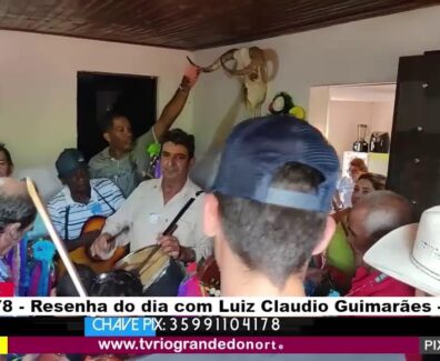 Resenha do dia com Luiz Claudio – Almoço de chegada dia dos Santos Reis na casa do Sr. Vitor Correia