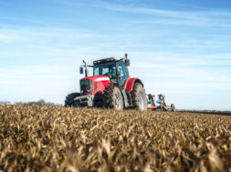 tractor-agricultural-machine-cultivating-field