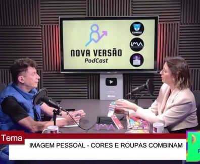 Roupas, cores que combinam minha imagem? Podcast Romário Rocha e Juliana Franco consultora