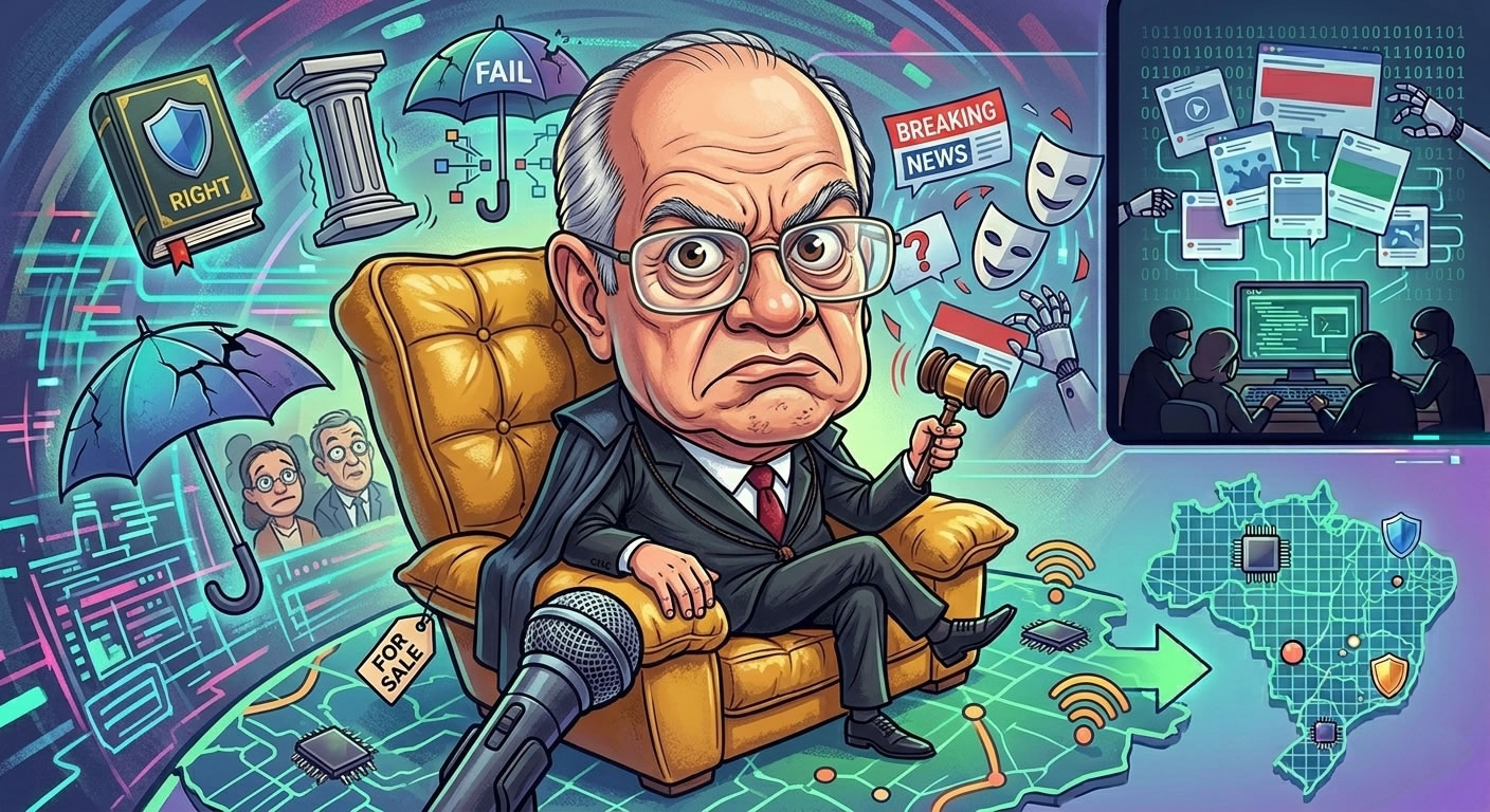 Gilmar Mendes Defende Continuidade do Inquérito das Fake News no STF