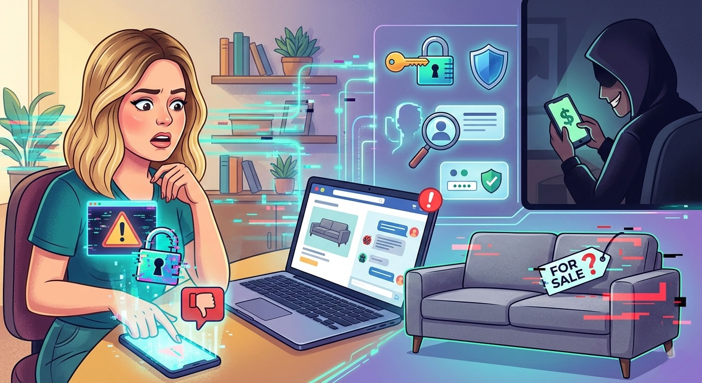 Viih Tube é alvo de golpe digital ao tentar vender sofá; saiba como evitar fraudes