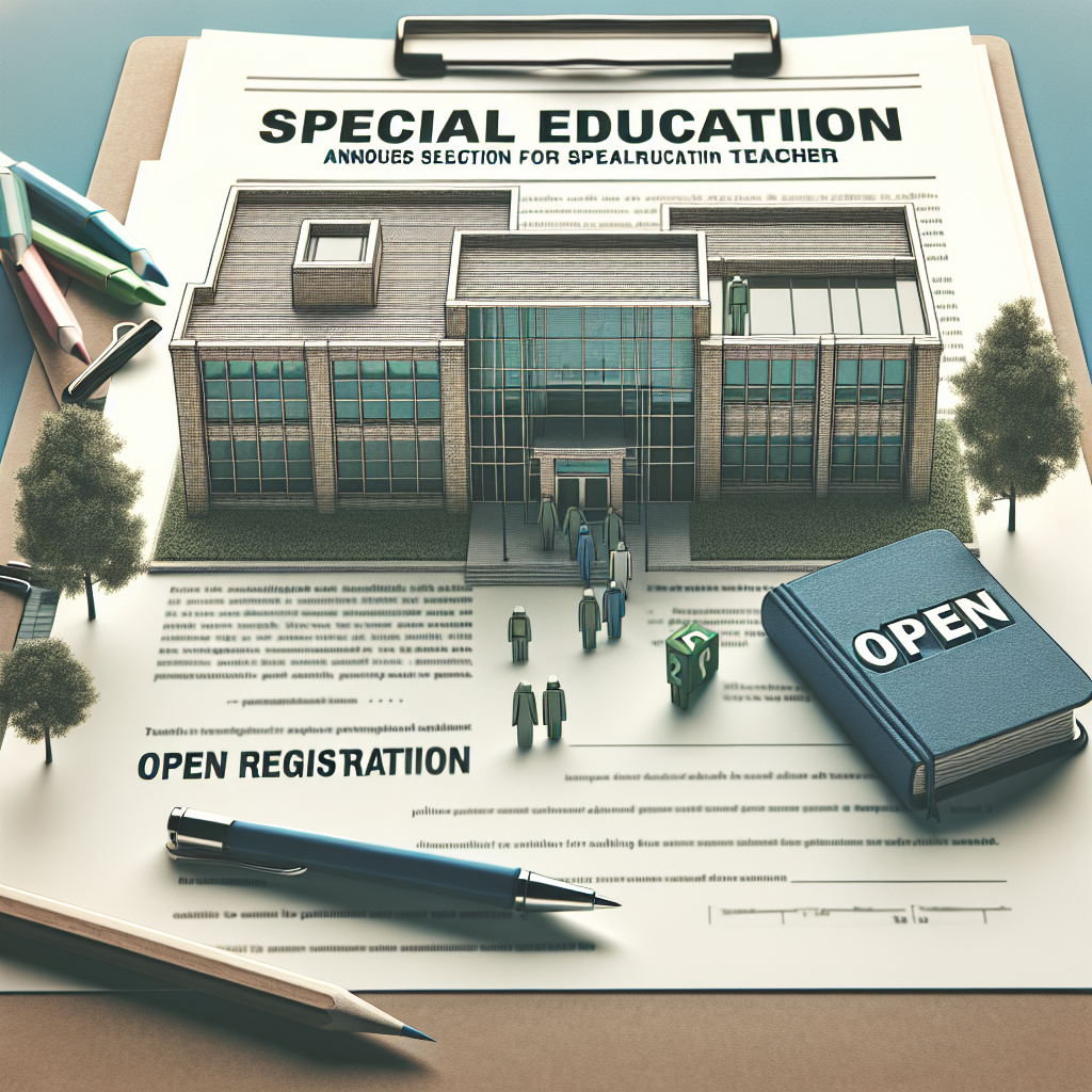 SESI-MA Anuncia Seleção para Professor de Educação Especial com Inscrições Abertas até Março