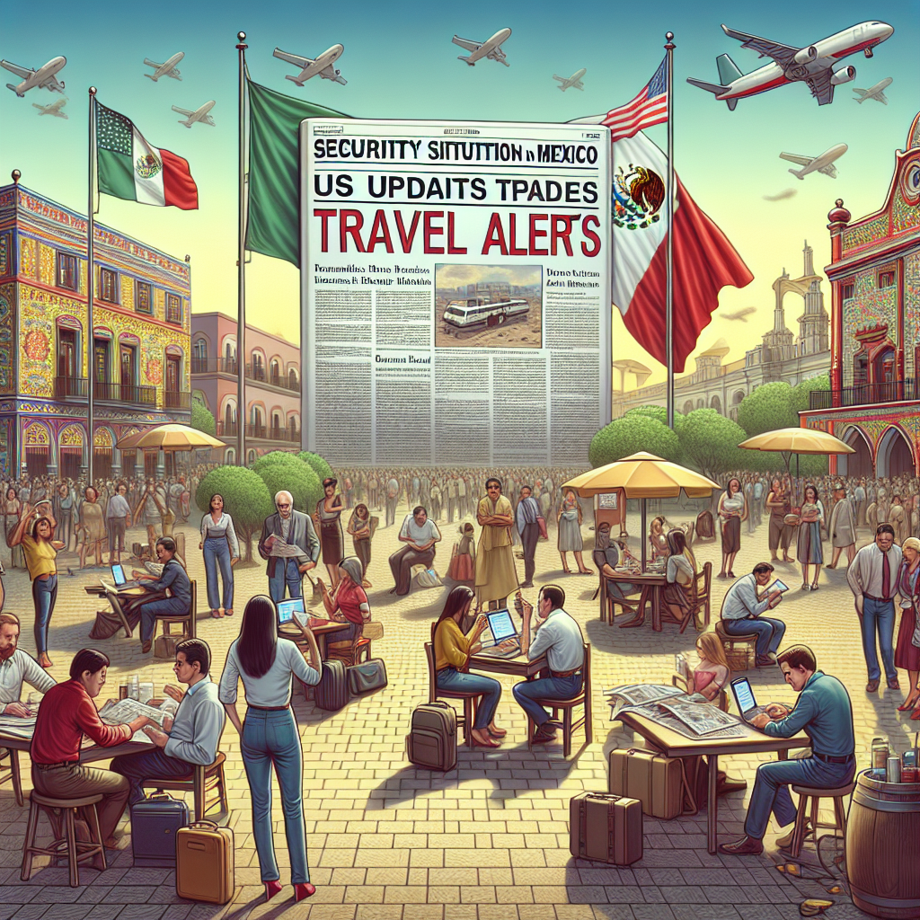 Situação de Segurança no México: EUA Atualizam Alertas de Viagem