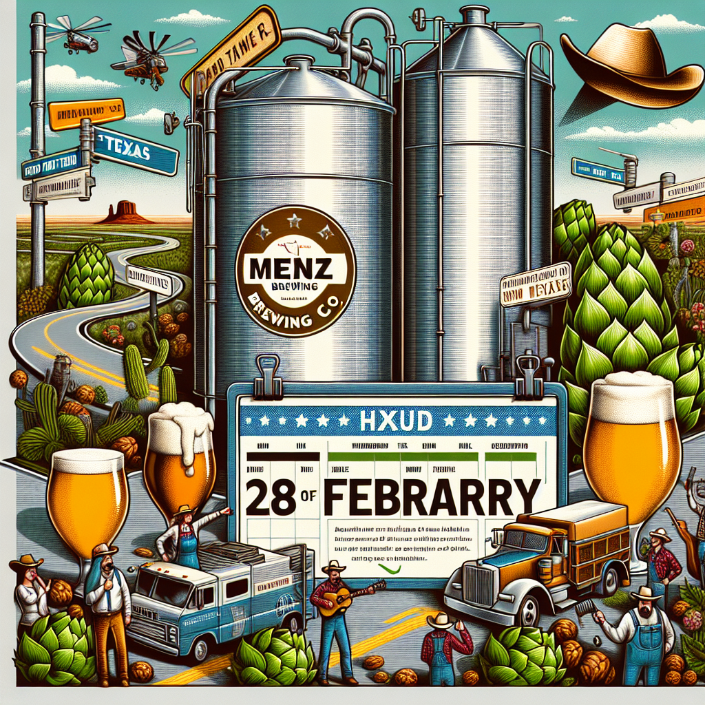 Menze Brewing Co. anuncia 2ª edição do Road to Texas em 28 de fevereiro