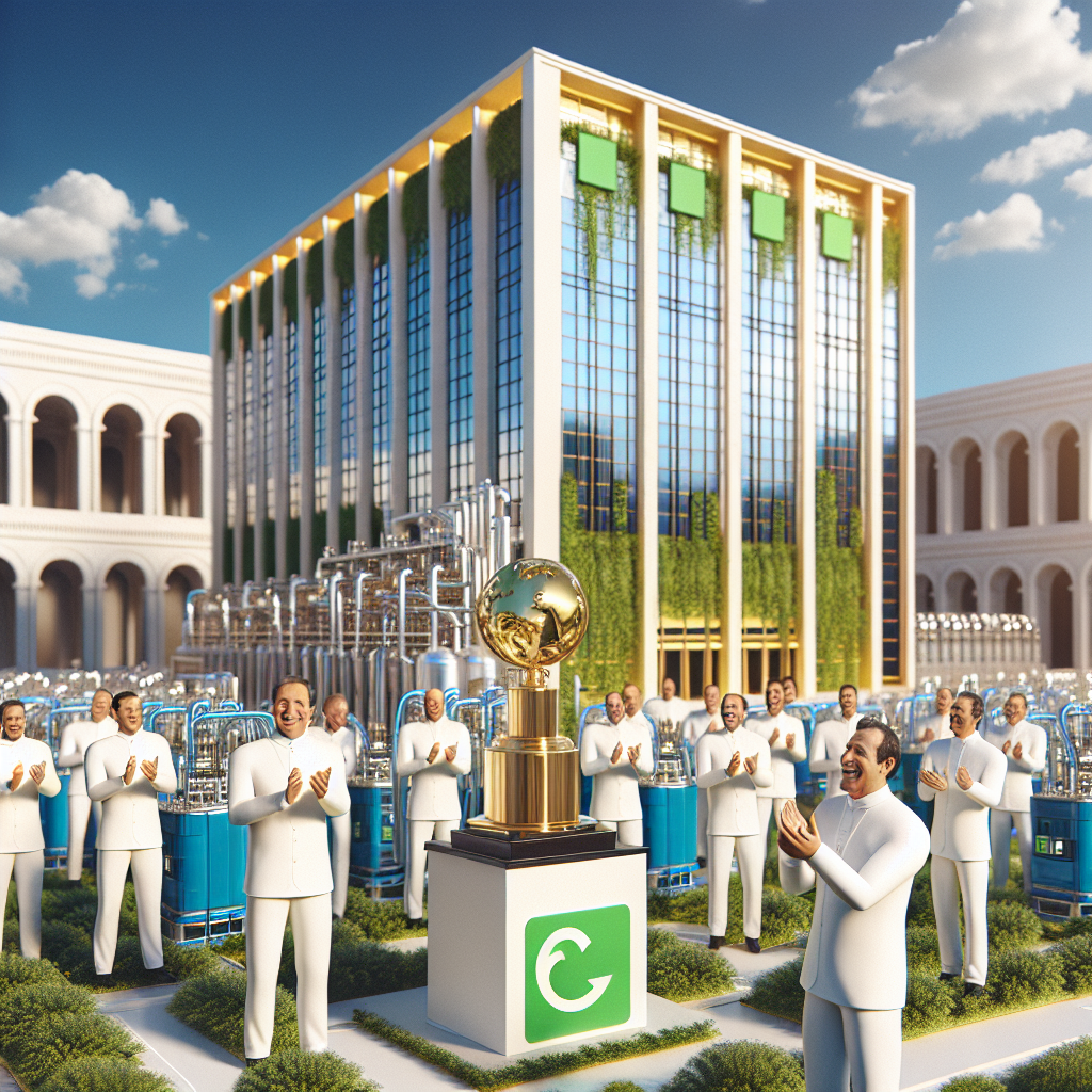 Plataforma de Hidrogênio Verde do Ceará Destaca-se em Premiação Internacional