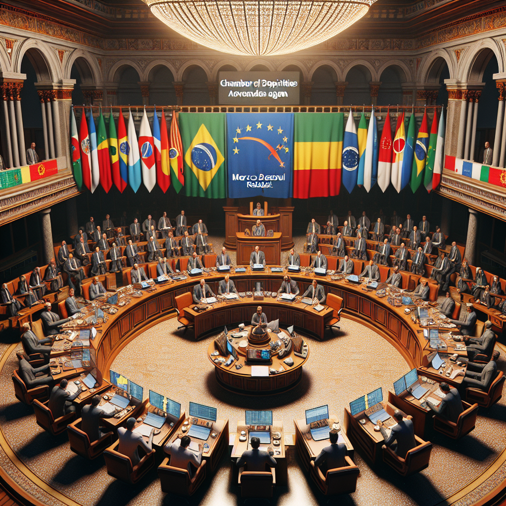 Câmara dos Deputados Avança em Pauta de Votações com Acordo do Mercosul e Projeto Redata