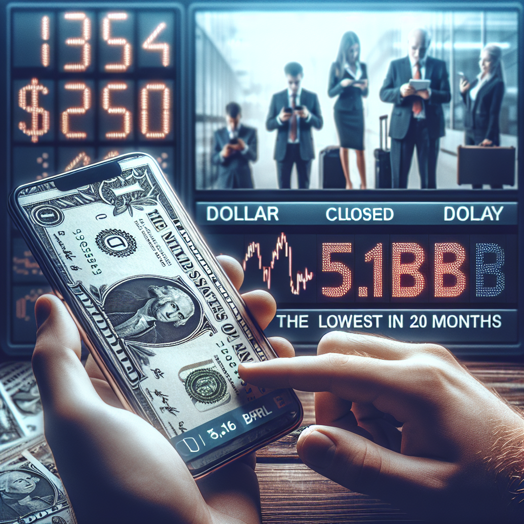 Dólar encerra dia em R$ 5,16, o menor patamar em 20 meses