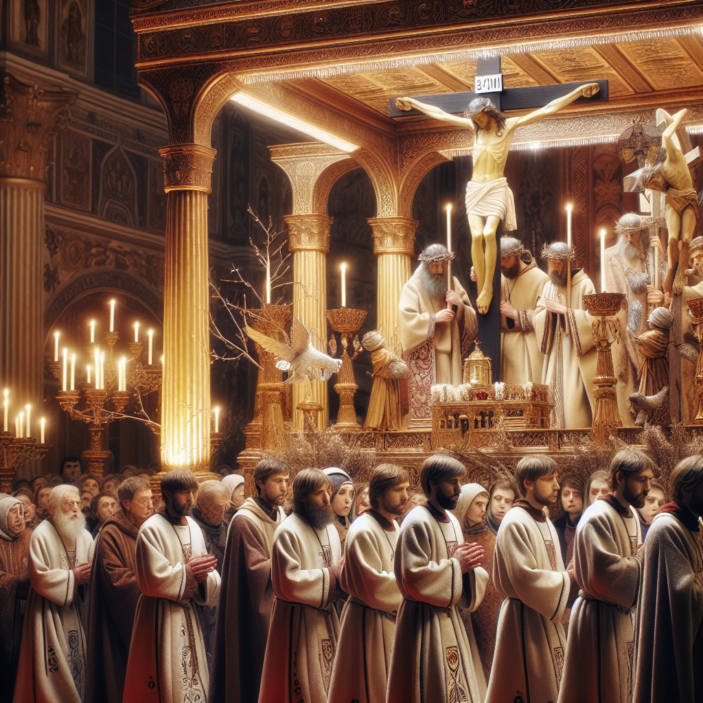 Peregrinos Realizam Via-Sacra na Canção Nova Durante a Quaresma