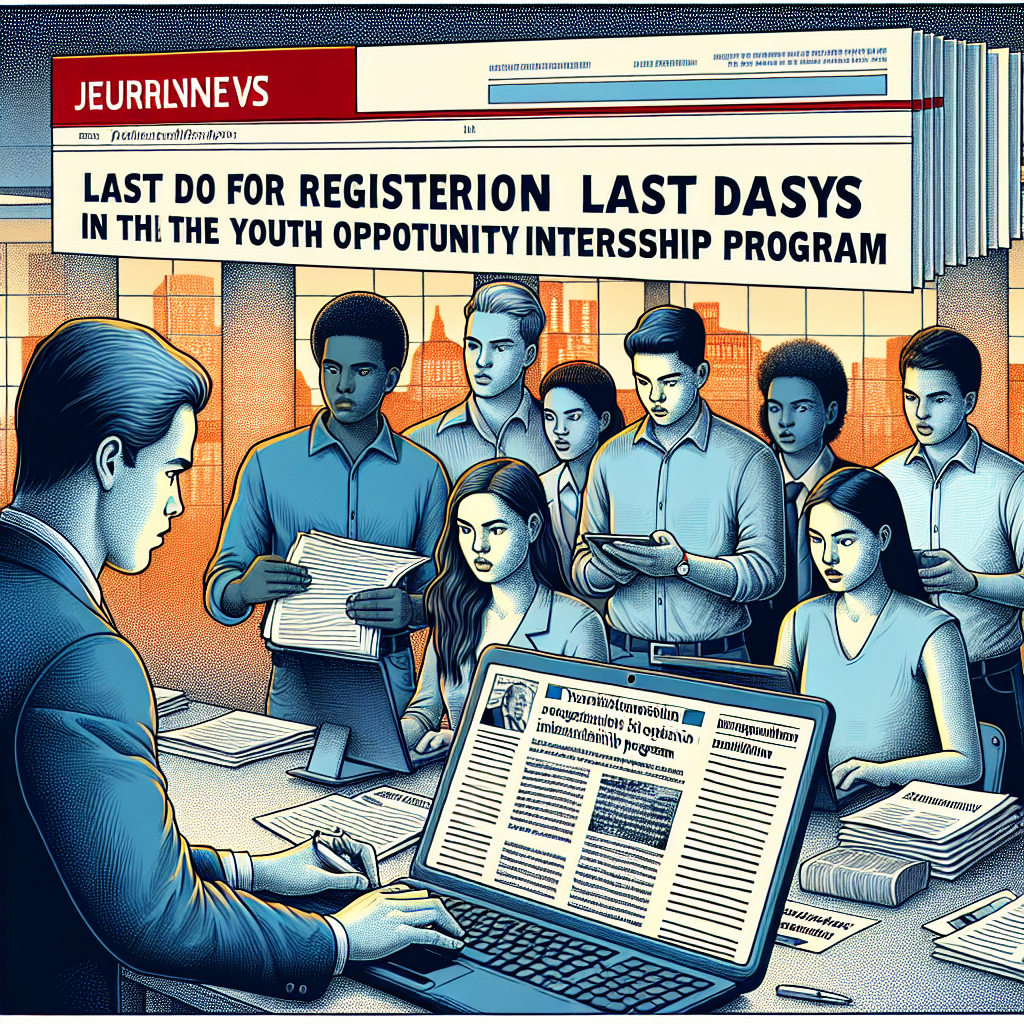 Últimos Dias para Inscrição no Programa Oportunidade Jovem para Estágios