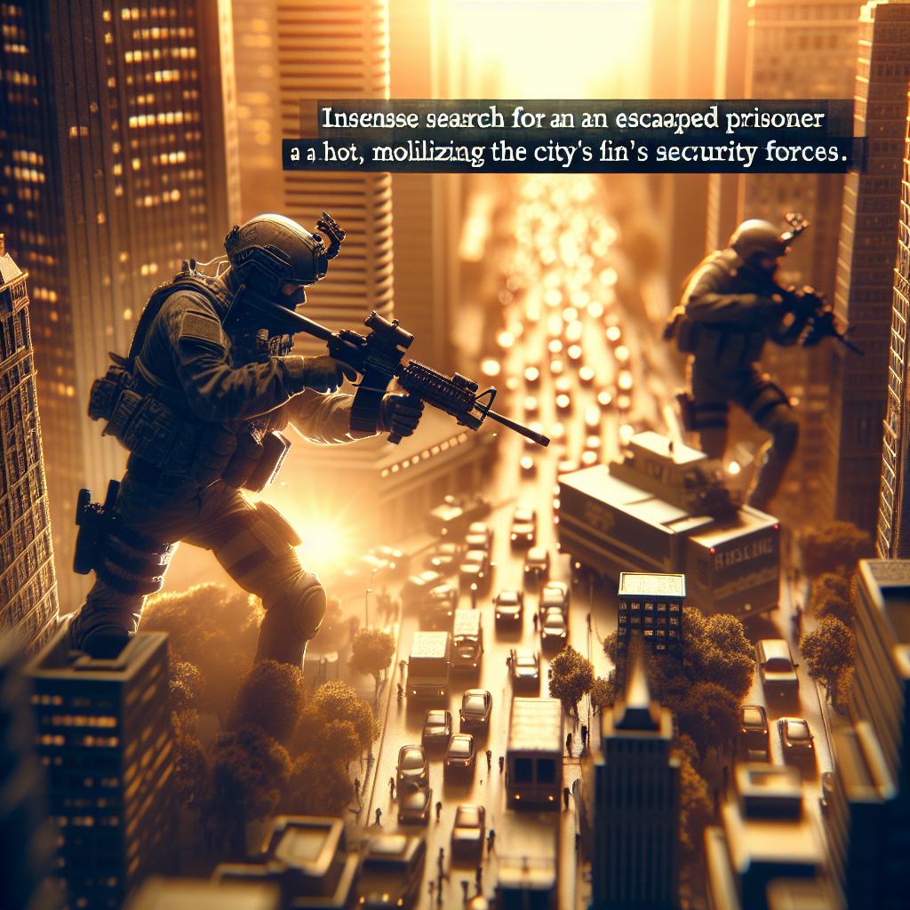 Busca Intensa por Detento Fugitivo em Campo Grande Mobiliza Forças de Segurança