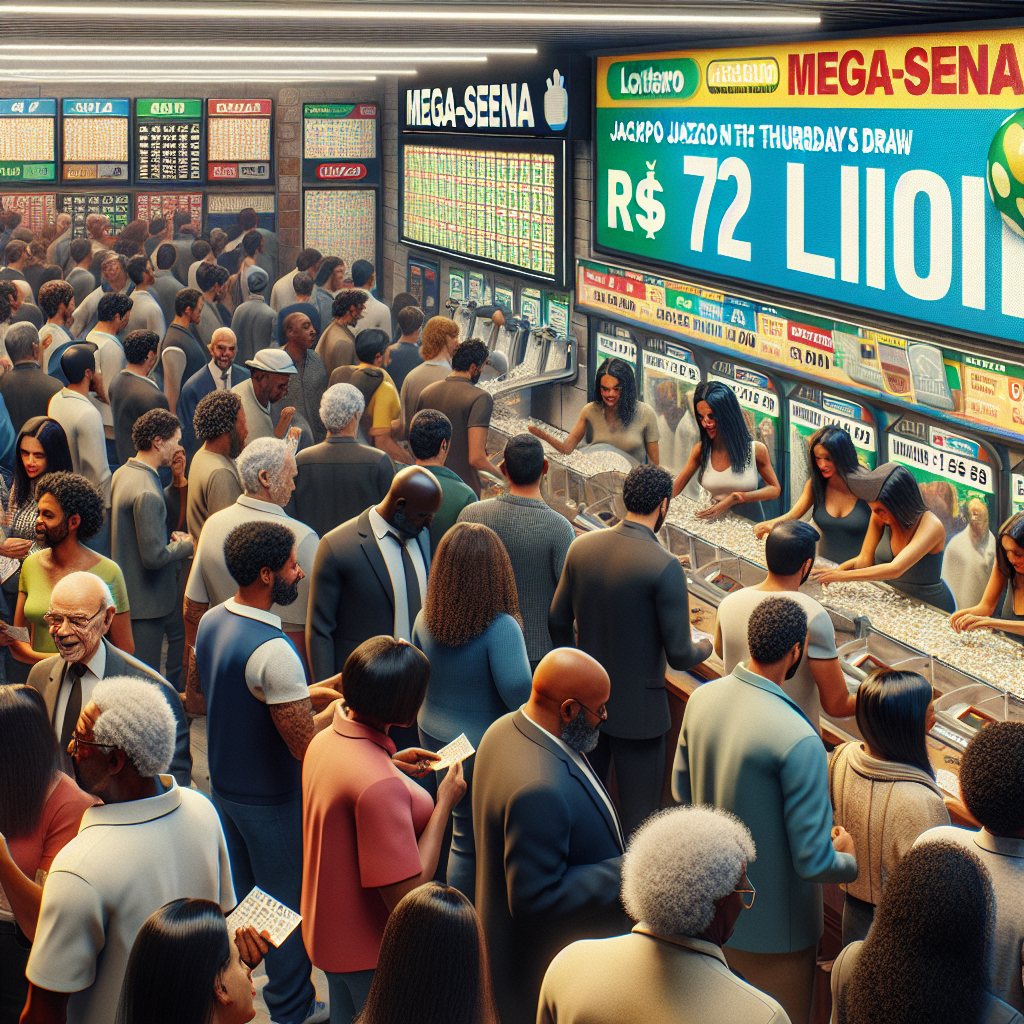 Mega-Sena: Prêmio de R$ 72 Milhões em Sorteio Desta Quinta-feira