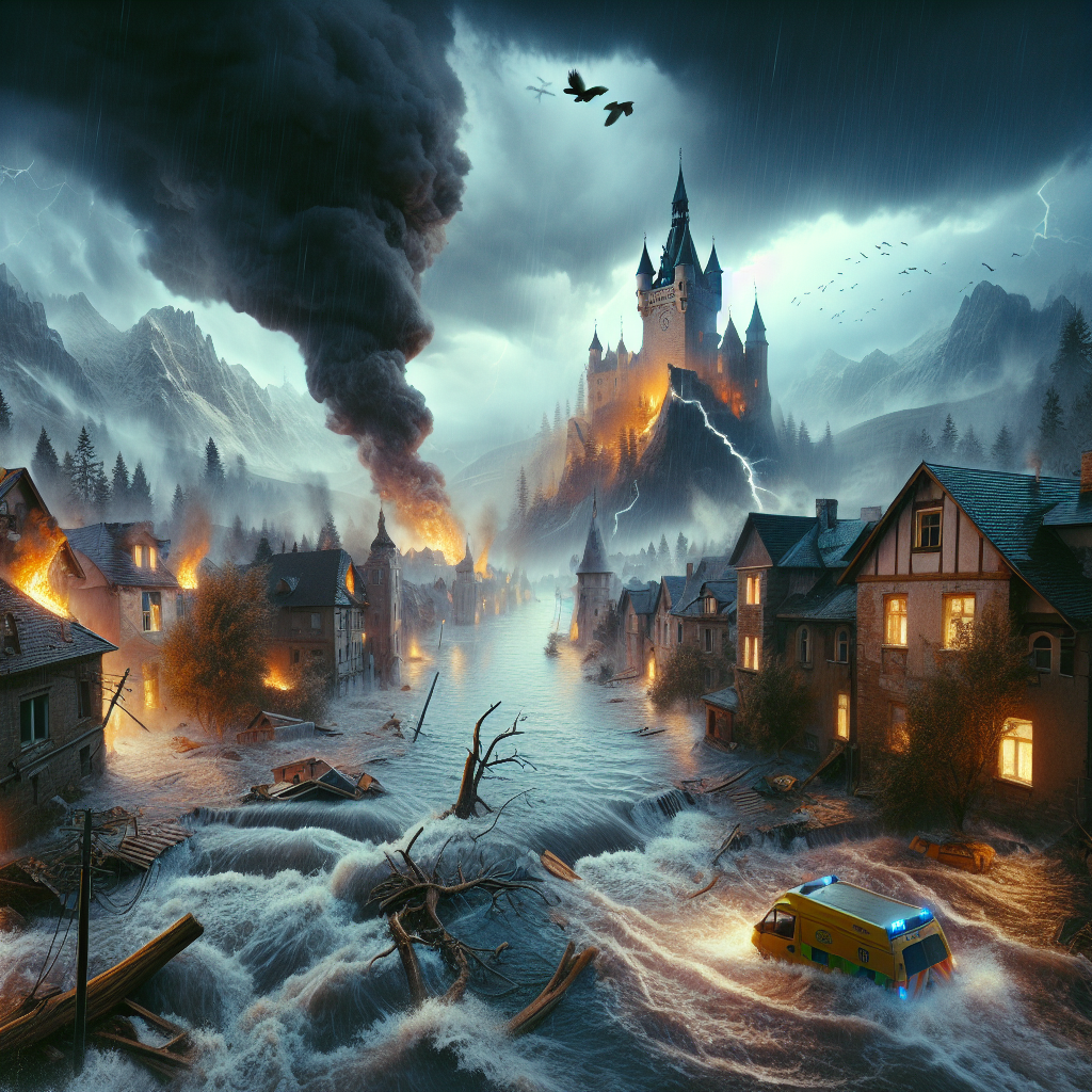 Desastres Climáticos no Monte Castelo: Alagamentos e Tragédias em Meio à Tempestade