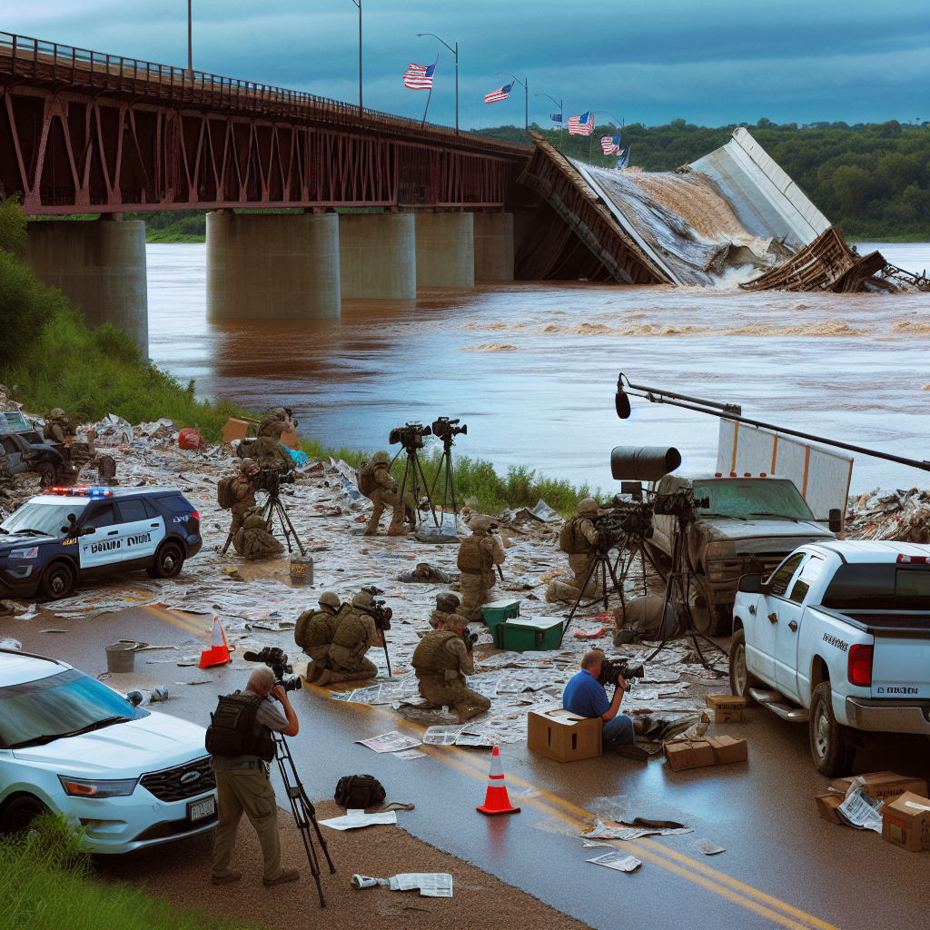 Interdição da MS-080 Após Desabamento de Ponte Sobre o Rio do Peixe