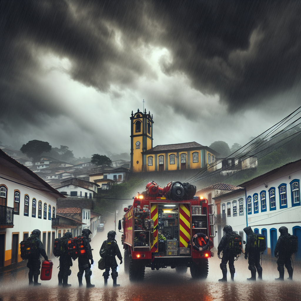 Preparativos para Enfrentar Chuvas Intensas em Minas Gerais