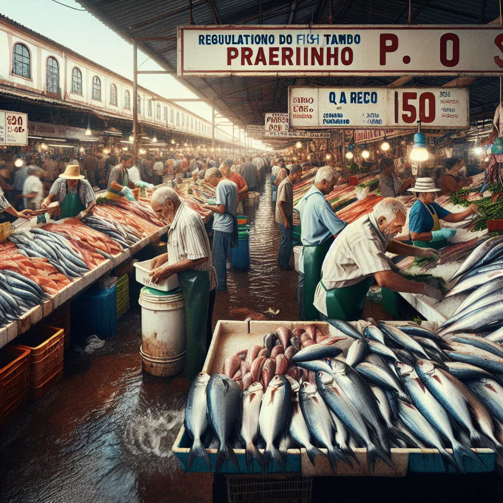 Regulamentação do Comércio de Peixes na Feira do Praeirinho em Cuiabá