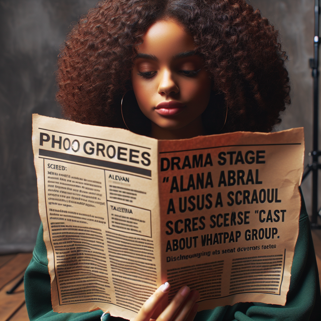 Bastidores de ‘Três Graças’: Alana Cabral Revela Segredos do Grupo de WhatsApp do Elenco