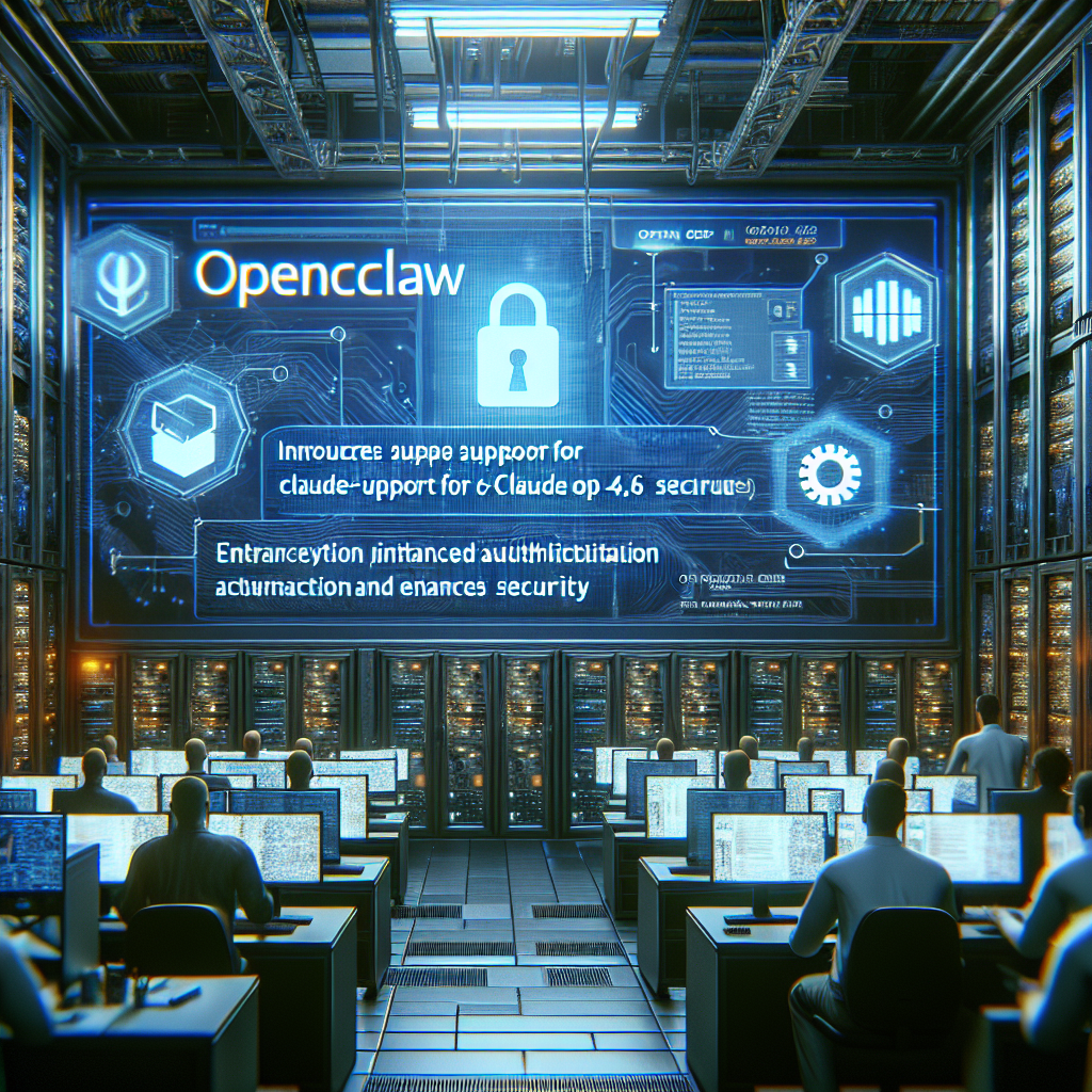 OpenClaw Introduz Suporte ao Claude Opus 4.6 e Reforça Segurança