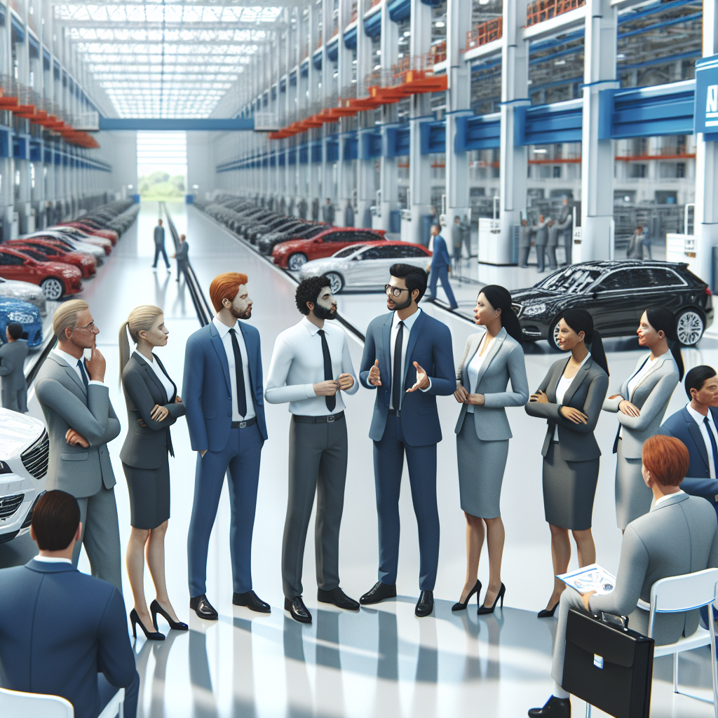 Visita de Executivos da General Motors ao Polo Automotivo do Ceará