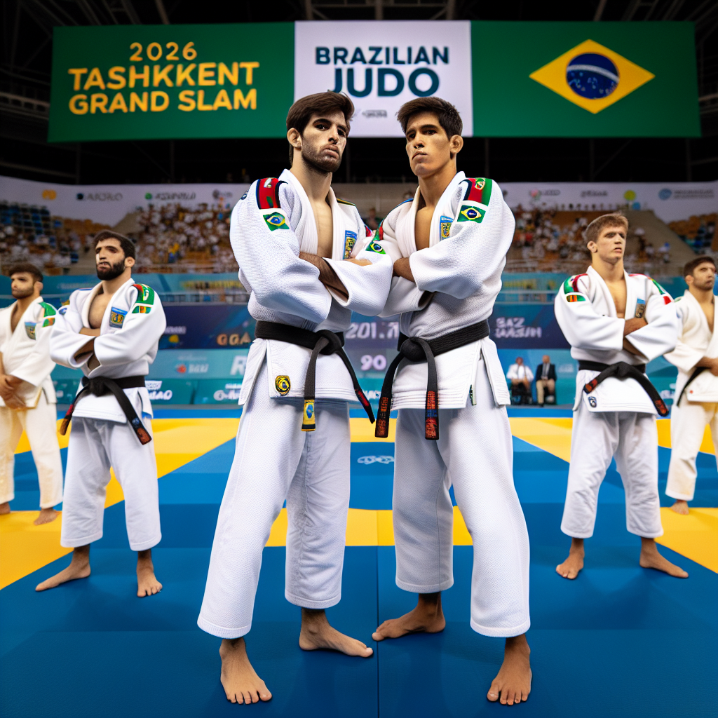 Judô Brasileiro Faz sua Estreia no Grand Slam de Tashkent 2026