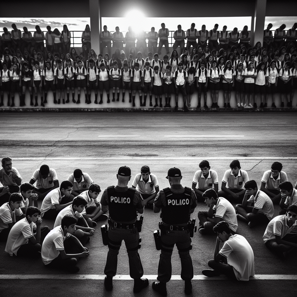 Policiais são afastados após punição a alunos em escola do DF