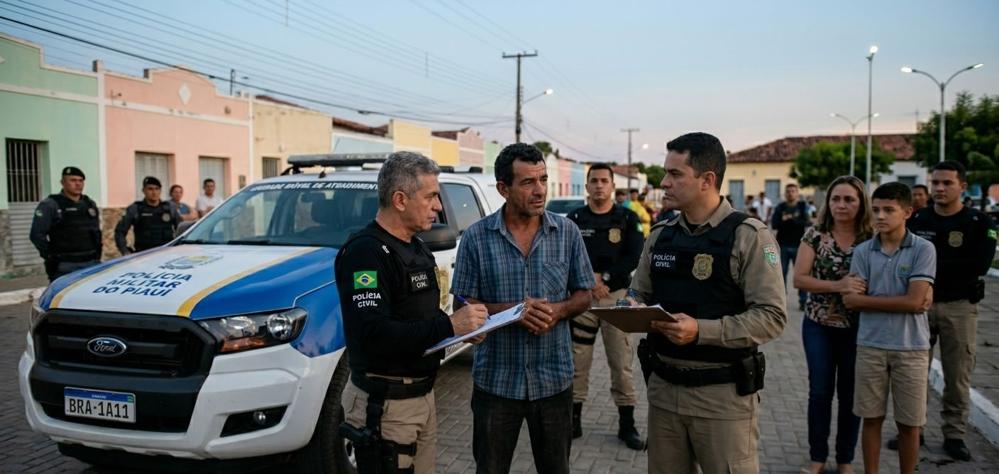 Homem é Detido por Agredir Adolescente de 13 Anos em São Miguel do Tapuio