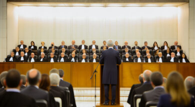 STF homenageia Alexandre de Moraes por nove anos de atuação na Corte