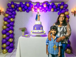 Menino de 5 anos escolhe festa dedicada ao Senhor dos Passos em Santa Catarina