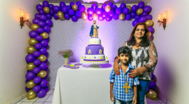 Menino de 5 anos escolhe festa dedicada ao Senhor dos Passos em Santa Catarina