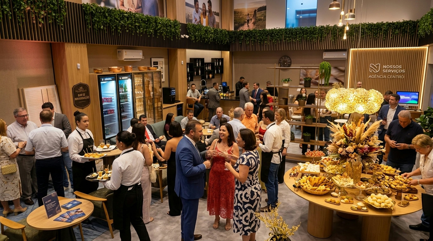 Unicred inaugura nova agência em Ponta Grossa: um hub de relacionamento e serviços