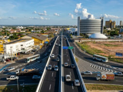 Revitalização: Viaduto revitalizado na capital melhora mobilidade e segurança viária