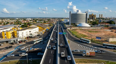 Revitalização: Viaduto revitalizado na capital melhora mobilidade e segurança viária