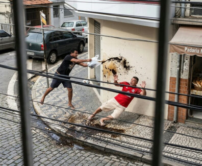 Cariacica: pedestre é atingido por objeto durante discussão em via pública