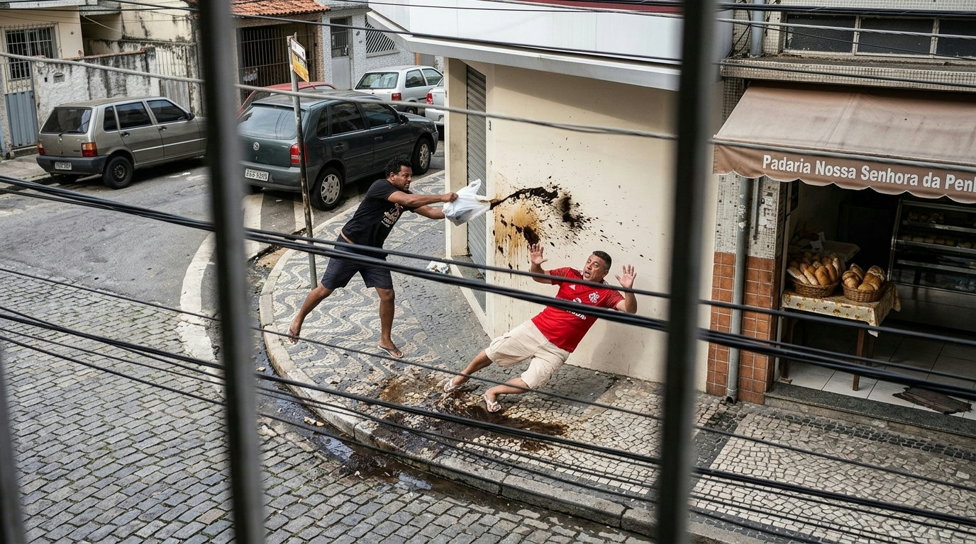 Cariacica: pedestre é atingido por objeto durante discussão em via pública