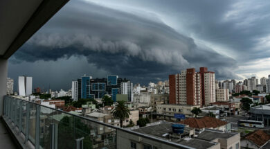 Fria: Frente fria avança sobre o Rio Grande do Sul e traz ventos de até 100 km/h