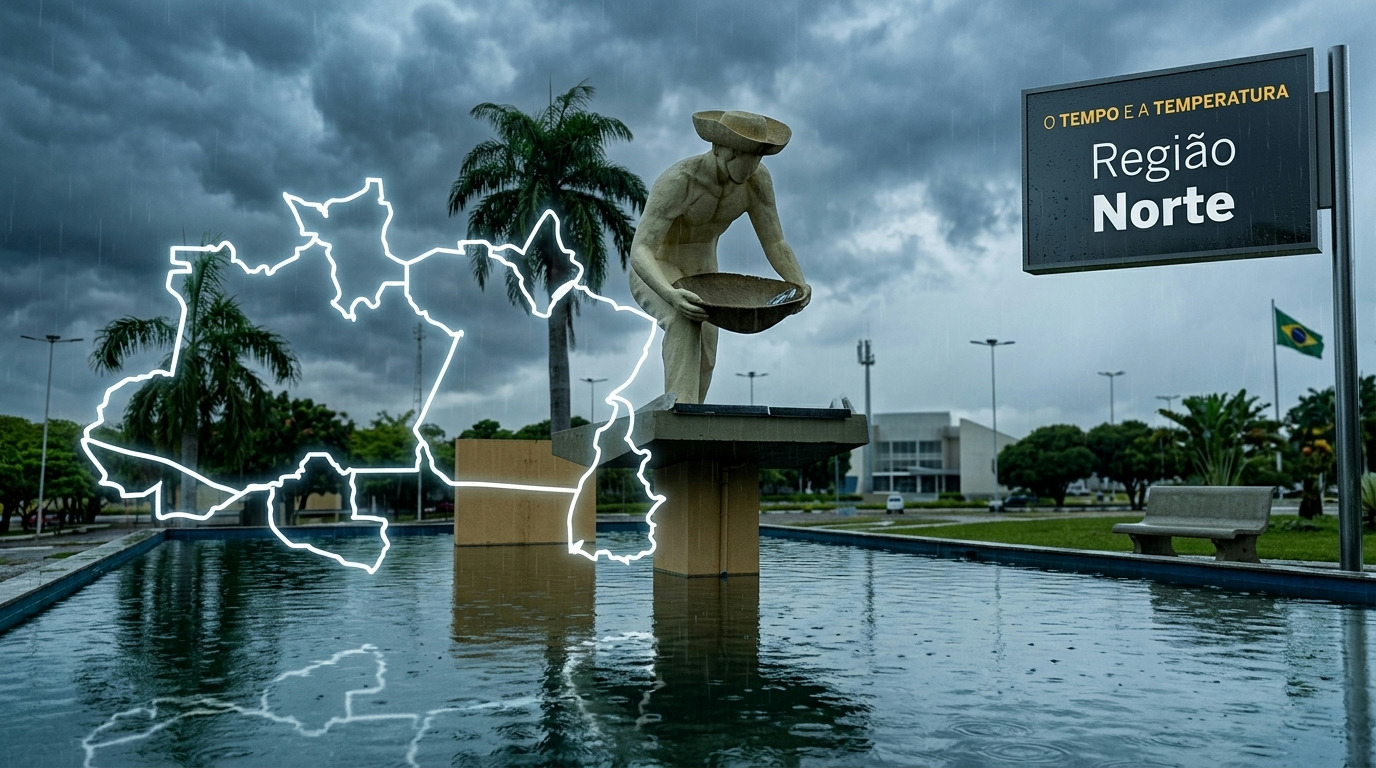 Chuvas: Região Norte sob alerta de chuvas intensas neste sábado, informa Inmet