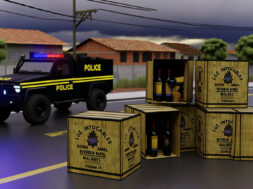 Descaminho de vinhos: PRF apreende carga irregular em rodovia federal