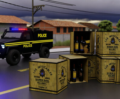 Descaminho de vinhos: PRF apreende carga irregular em rodovia federal