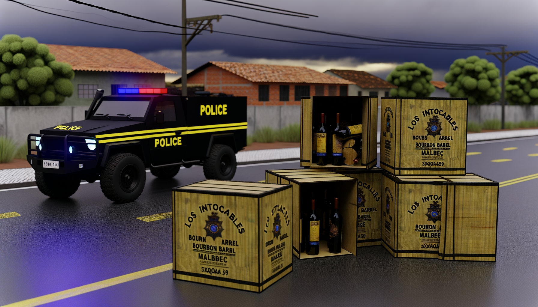 Descaminho de vinhos: PRF apreende carga irregular em rodovia federal