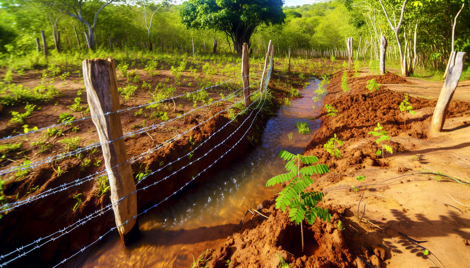 Nascentes: Recuperação de nascentes em ribeiro gonçalves fortalece segurança hídrica no cerrado