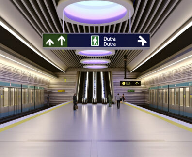 Dutra: Obras da estação Dutra: Metrô de SP inicia construção da primeira parada em Guarulhos