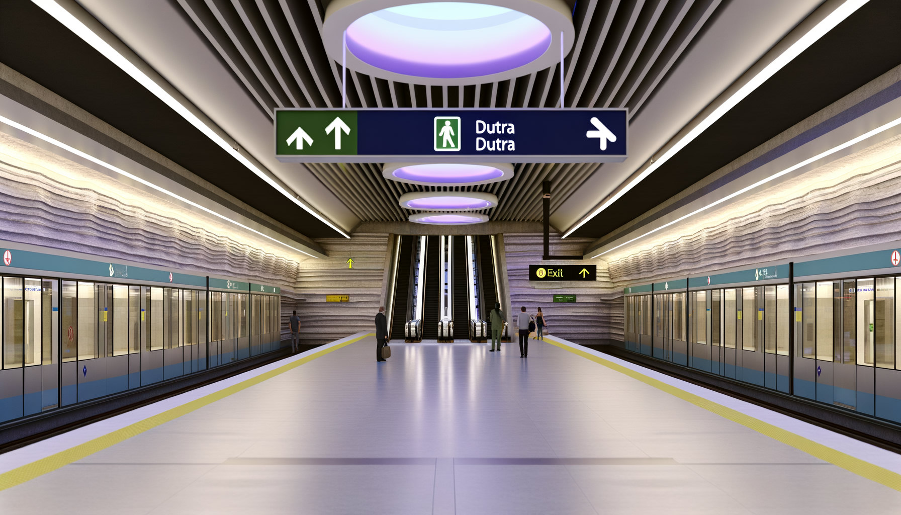 Dutra: Obras da estação Dutra: Metrô de SP inicia construção da primeira parada em Guarulhos