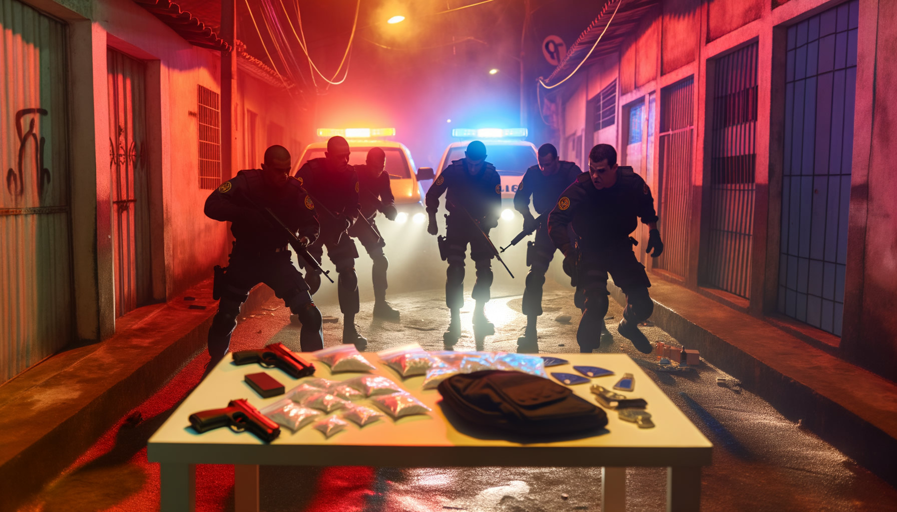 Confronto em Mãe Luíza resulta em apreensões e feridos