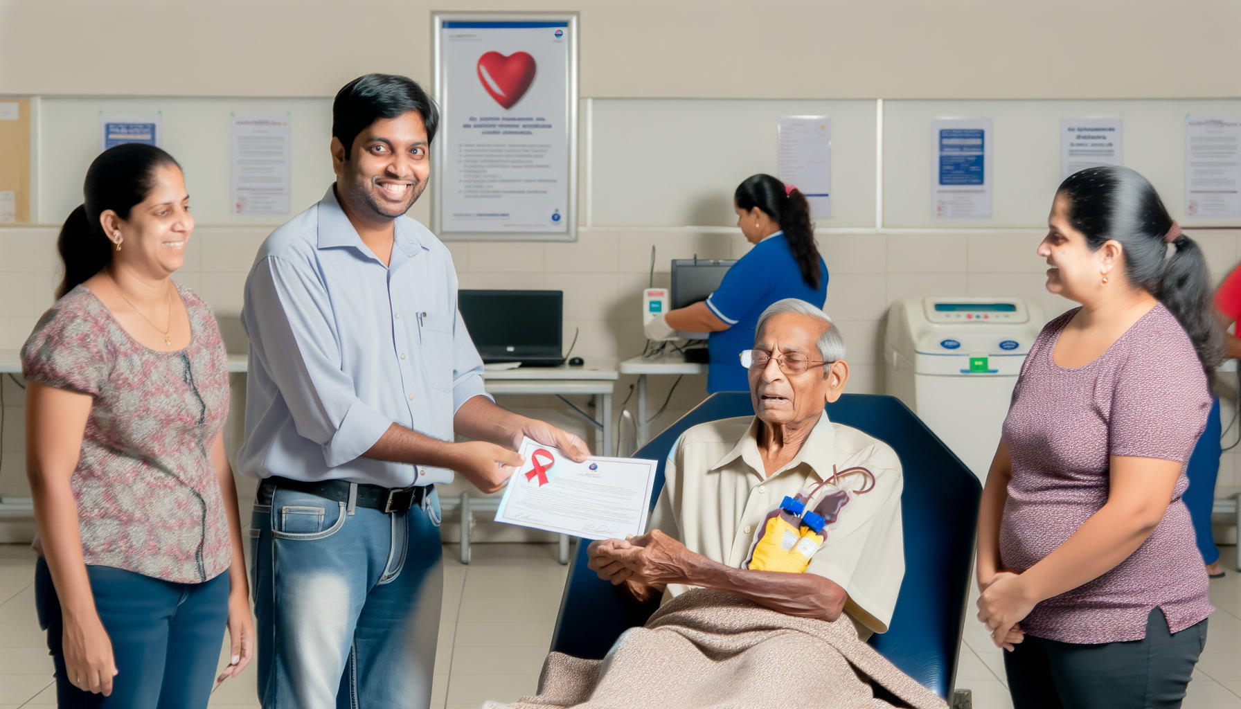 Pai encerra 52 anos de doação de sangue e deixa legado de solidariedade
