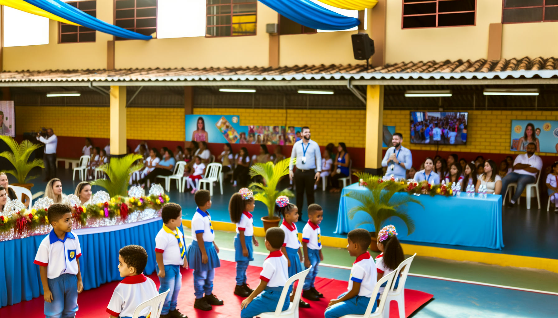 Reforma e climatização transformam escola em Joana D’Arc